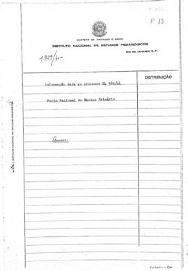 DIRETORIA_m009p13 - Estudo relativo à Concessão de Auxílio Federal para o Ensino Primário, 1944