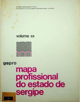 Mapa Profissional do Estado de Sergipe – Volume XII, 1977