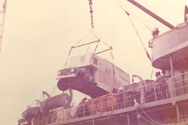Embarque da Mobralteca em navio cargueiro - Cabedelo/PB