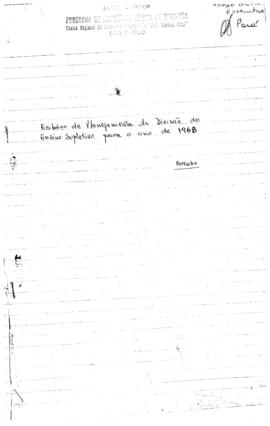 CRPE-SP_m0003p01 - Planejamento da Divisão do Ensino Supletivo para o ano de 1968