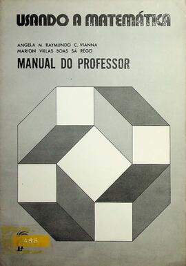 Usando a Matemática: Manual do Professor, 1971