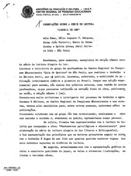 COLTED_m022p01 - Documentação a Respeito de Diversas Publicações, 1966 - 1967