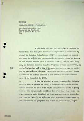 SAT_m014p06 - Correspondência da Comissão Nacional de Assistência Técnica do Ministério das Relaç...