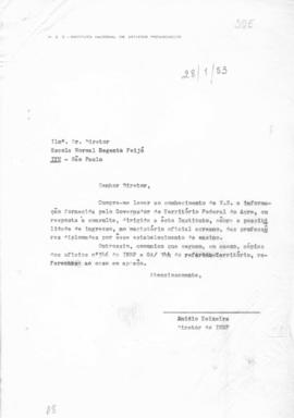 CODI_m044p03 - Solicitação de Alocação de Professoras de São Paulo no Magistério do Acre, 1952 - 1953