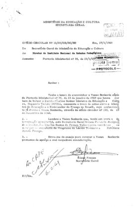 CODI-UNIPER_m1125p04 - Acordo entre Brasil e França para Edição de Livros Franceses, 1969