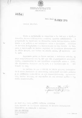 CODI_m017p06 - Minuta do Termo de Acordo entre o INEP e a Universidade do Rio Grande do Sul, 1959