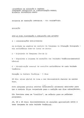 Programa de Educação Integrada - Via Radiofônica