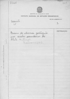 CODI-UNIPER_m0548p03 - Ensino do Idioma Português nas Escolas Secundárias do Chile, 1943