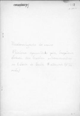 CODI-UNIPER_m0508p01 - Relatório do Quarto Trimestre das Escolas Subvencionadas em Santa Catarina, 1937