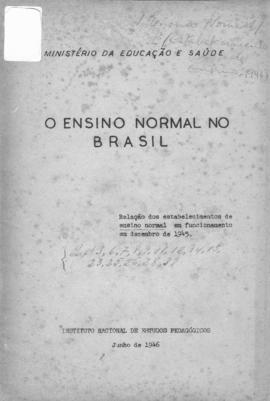 CODI-UNIPER_m0149p03 - O Ensino Normal no Brasil, 1946