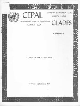 CODI-UNIPER_m0213p01 - Centro Latinoamericano de Documentacion Economica y Social, 1977