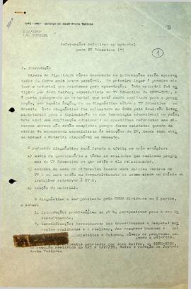 SAT_m010p01 - Informações relativas ao material para a TV Educativa, 1970