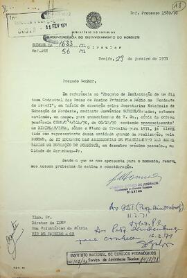 SAT_m042p01 - Cadastro de Prédios Escolares no Nordeste, 1971