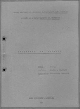 CODI_m079p01 - Relatório de Atividades do Estagio de Therezinha Deusdará na Franca, 1968
