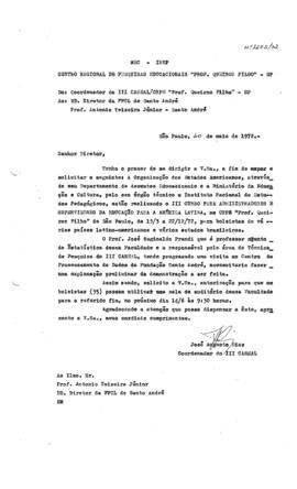 CRPE-SP_m0616p01 - Correspondências relativas do III Curso de Administradores e Supervisores da E...