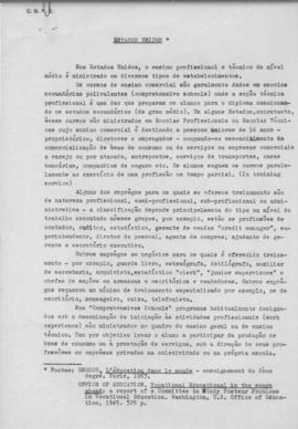 CODI-UNIPER_m0705p01 - O Ensino Comercial nos Estados Unidos, Chile, Inglaterra e França, 1964