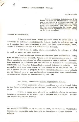 CBPE_m037p02 - Texto de Palestra sobre a Reforma Administrativa, 1965