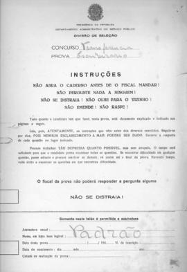CODI-SOEP_m011p01 - Concurso para Escriturário, 1939