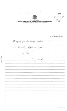 CODI-UNIPER_m0744p01 - A Organização dos Serviços Escolares na Alemanha, 1954 - 1957
