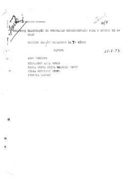 CODI-UNIPER_m0581p05 - Elaboração de Programas Experimentais para o Ensino de 1º Grau, 1973