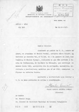 CODI_m044p02 - Solicitação de Informação aos Estados Brasileiros sobre o Ensino Normal, 1947