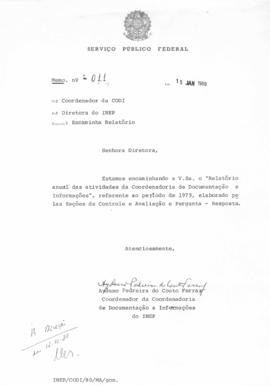 CODI_m001p05 - Relatório Anual de Atividades da Coordenadoria de Documentação e Informações , 1979