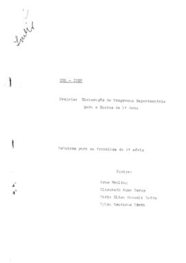 CODI-UNIPER_m0581p06 - Elaboração de Programas Experimentais para o Ensino de 1º Grau, 1973