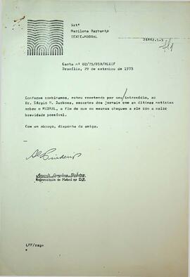 Recortes de Jornais com Notícias do MOBRAL, 1975