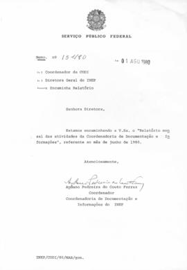 CODI_m001p14 - Relatório de Atividades da Coordenadoria de Documentação e Informações, 1980