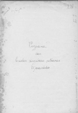 CODI-UNIPER_m0134p03 - Programa das Escolas Singulares Noturnas do Maranhão, 1942