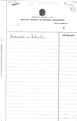 CODI-UNIPER_m0303p06 - Educação na Colômbia, 1939 - 1957