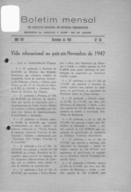 CBPE_m106p01 - Boletins Mensais do INEP, 1946-1947