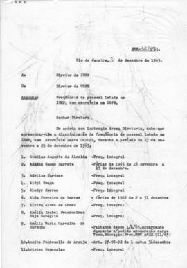 CBPE_m297p01 - Documentos sobre Política de Pessoal Lotados no INEP, 1963