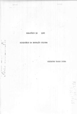 CODI-UNIPER_m0494p01 - Relatório do Ministério da Educação e Cultura, 1968