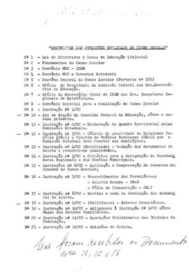 CBPE_m040p01 - Documentos das Comissões Estaduais do Censo Escolar, 1964-1965