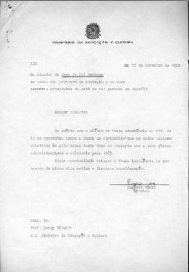CODI-UNIPER_m0658p01 - Informações sobre a Casa de Rui Barbosa, 1962