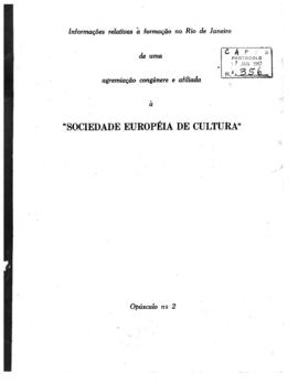 CODI-UNIPER_m0796p01 - Sociedade Europeia De Cultura, 1969