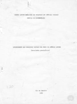 CODI-UNIPER_m0099p01 - Levantamento das Pesquisas Sociais em Curso na América Latina, 1969