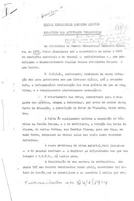 CRPE-BA_m018p01 - Relatório das Atividades do Centro Educacional Carneiro Ribeiro, 1974