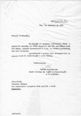 CODI_m117p02 - Correspondências Diversas Sobre Ensino, 1970
