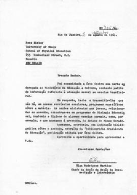 CODI-UNIPER_m1262p02 - Correspondências Enviando e Solicitando Informações e Materiais, 1964