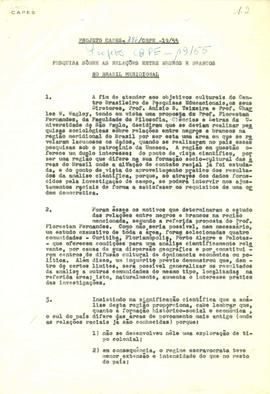 CBPE_m076p10 - Projeto sobre as Relações entre Negros e Brancos no Brasil Meridional, 1955
