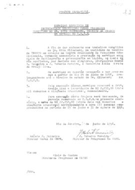 CBPE_m076p20 - Contrato para Serviço de Secretariado de Ádila Grube de Araújo Lima, 1956