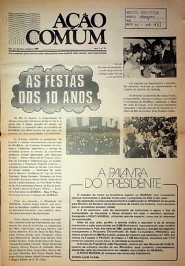 Jornal Ação Comum - nº 11, 1980