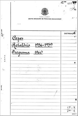CAPES_m003p02 - Relatório de atividade e programa de trabalho, 1956 - 1960