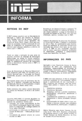 CODI-UNIPER_m0981p01 - Periódico Bimestral INEP Informa, 1973 - 1974