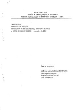 DAM_m006p01 - Os Fundamentos Psicopedagógicos da Aprendizagem das Matemáticas, 1970