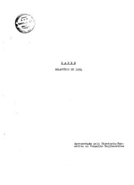 CODI-UNIPER_m0697p01 - Relatório de Atividades da CAPES do ano de 1964