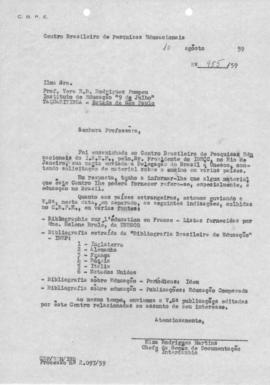 CODI-UNIPER_m1244p03 - Correspondências Diversas Trocadas entre o CBPE e Outras Instituições, 1959