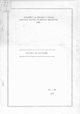 CBPE_m004p01 - Relatório de atividades, 1967